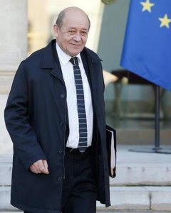 El ministro galo de Defensa, Jean-Yves Le Drian.- EFE