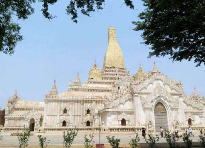Ananda Temple complex in Bagan. From mmtimes.com