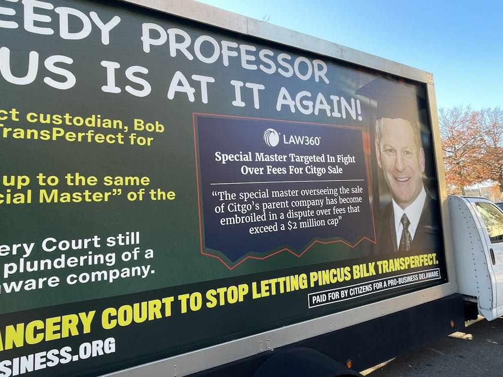 ‘Greedy Professor Pincus:’ Billboard appears around WCL protesting professor’s billing practices