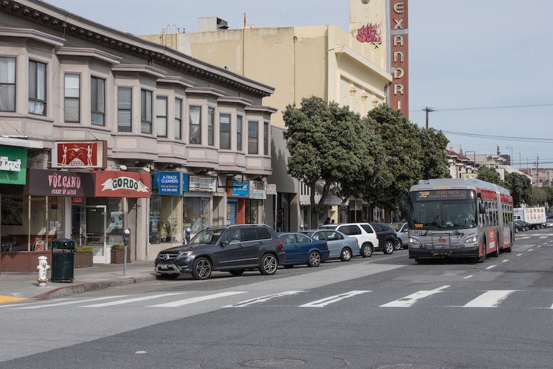 398 Geary bus 38 Geary bus