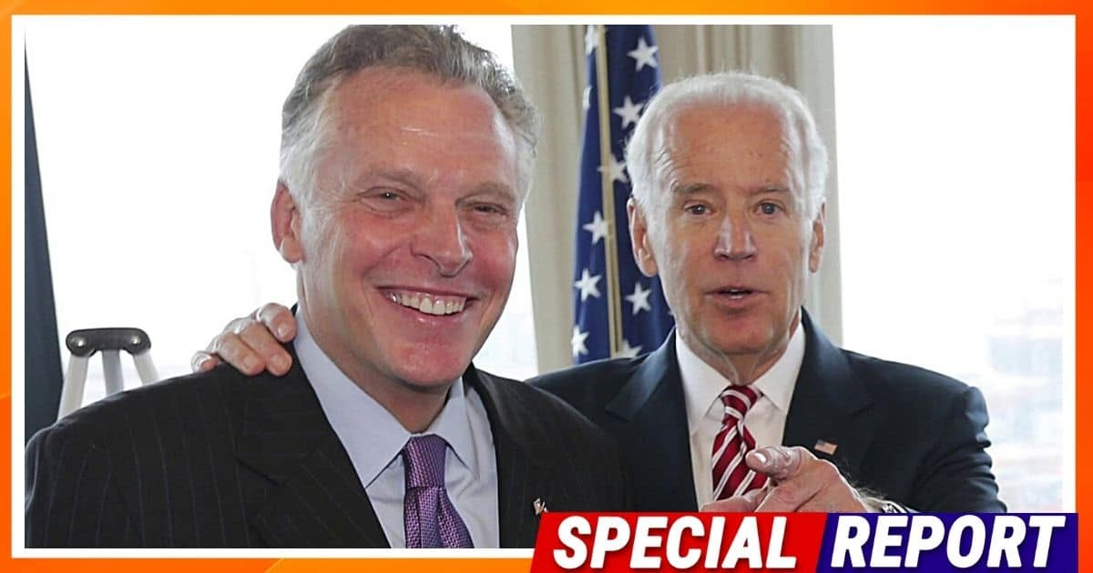 Biden's Not Done With Virginia Loser - Joe's Got Big Plans For Failed Candidate McAuliffe