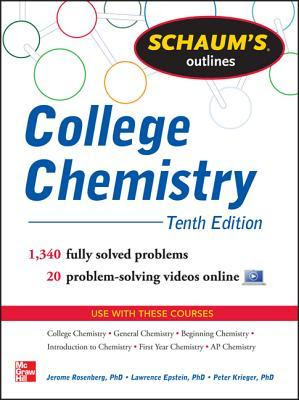 Schaum's Outline of College Chemistry: 1,340 Solved Problems + 23 Videos in Kindle/PDF/EPUB