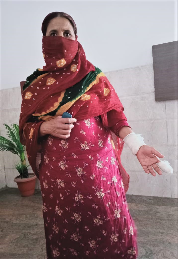  Munesh Devi and her daughters were attacked in Ludhiana District, Punjab state, India. (Morning Star News)