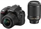 Nikon D3300 with AF-S 18-55mm VR II AF-S 55-200mm