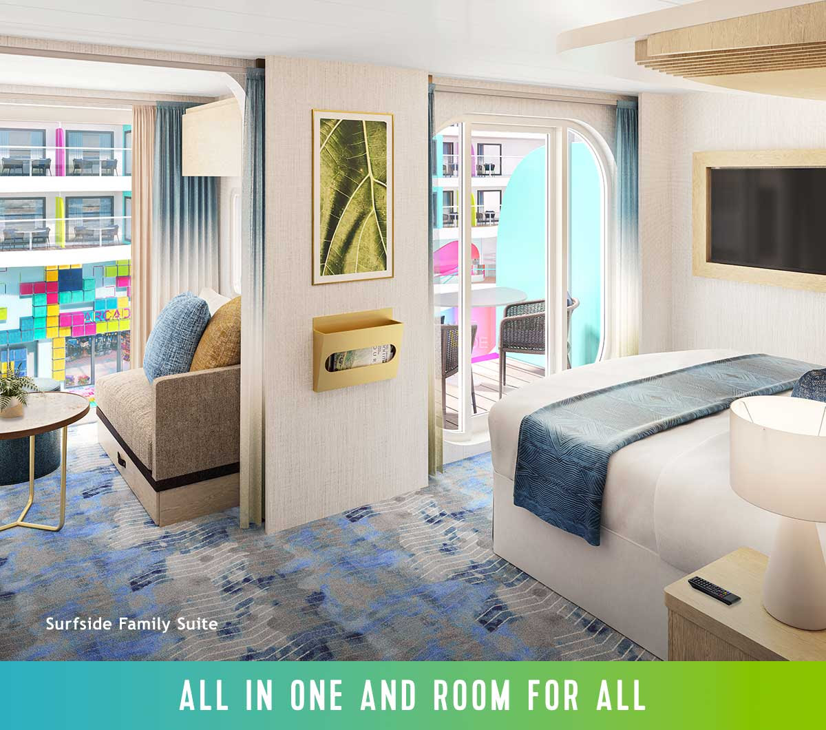 Royal Caribbean ALL IN ONE AND ROOM FOR ALL