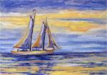 Sailing Sister Bay - Posted on Friday, February 27, 2015 by Tammie Dickerson