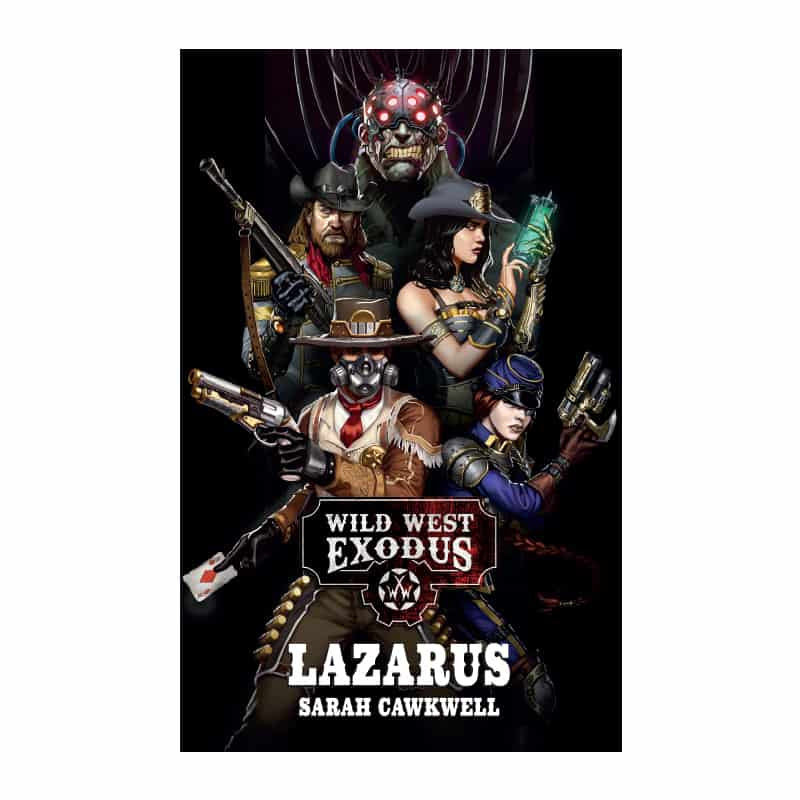 Lazarus Novel - Front Cover