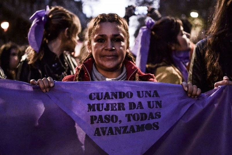 <p>Manifestación contra la violencia machista #Niunamenos en Buenos Aires, el pasado 3 de junio de 2017.</p>