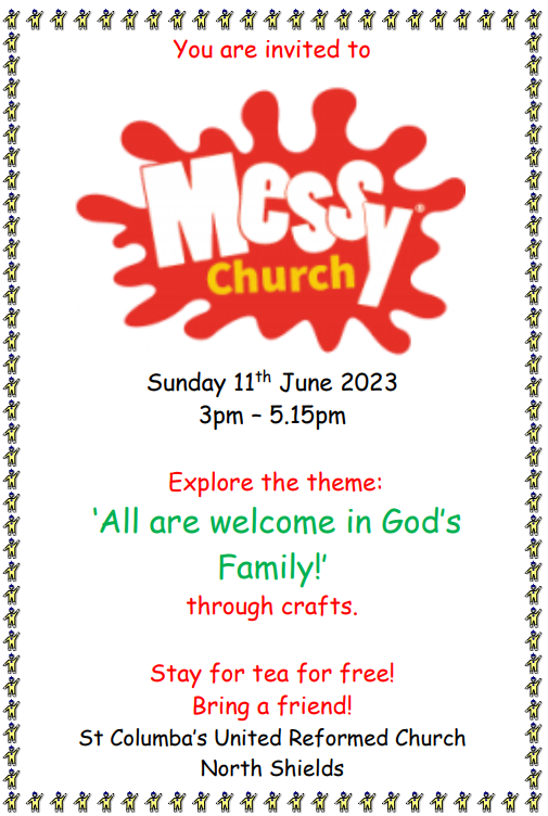 Messy Church flyer