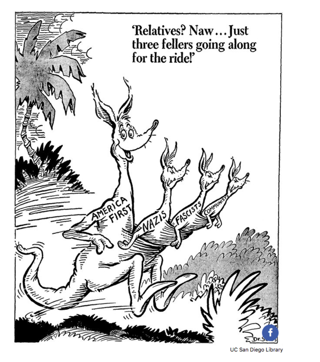 Image result for Dr seuss and trump