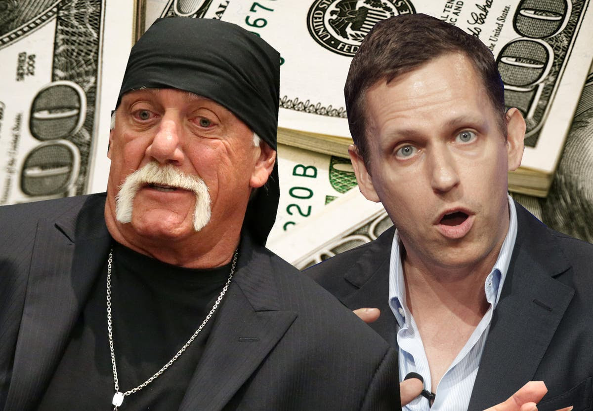 "Peter Thiel is secretly funding Hulk Hogan’s lawsuit against Gawker Media, according to sources who spoke to Forbes and The New York Times on the condition of anonymity." - Independent