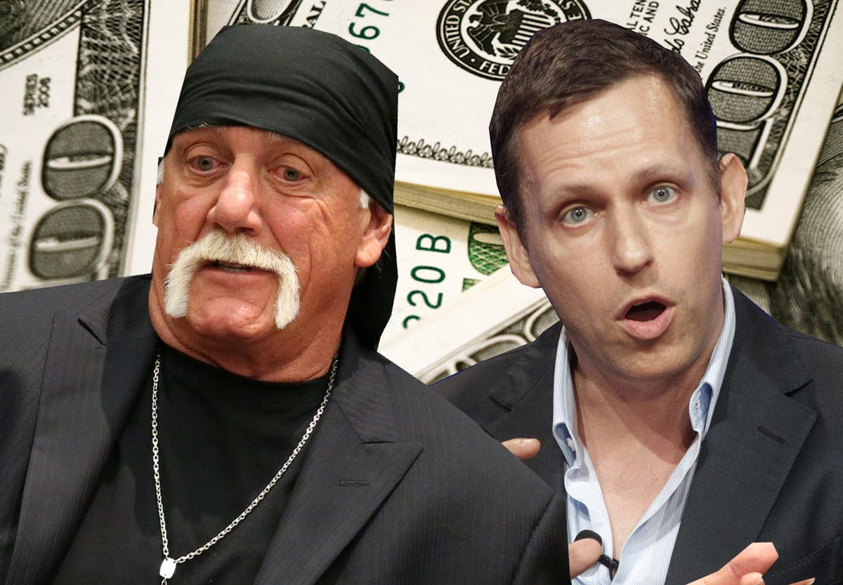 "Peter Thiel is secretly funding Hulk Hogan’s lawsuit against Gawker Media, according to sources who spoke to Forbes and The New York Times on the condition of anonymity." - Independent