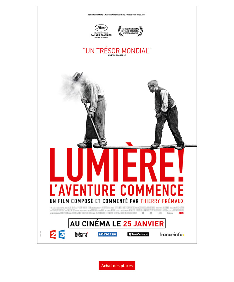 Demain : avant-première parisienne de Lumière ! L'aventure commence