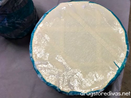 Looking for something to do upcycle yogurt containers left over from making 2 Ingredient Dough? Make these DIY Decoupage Drums from www.drugstoredivas.net. Looking for something to do upcycle yogurt containers left over from making 2 Ingredient Dough? Make these DIY Decoupage Drums from www.drugstoredivas.net.
