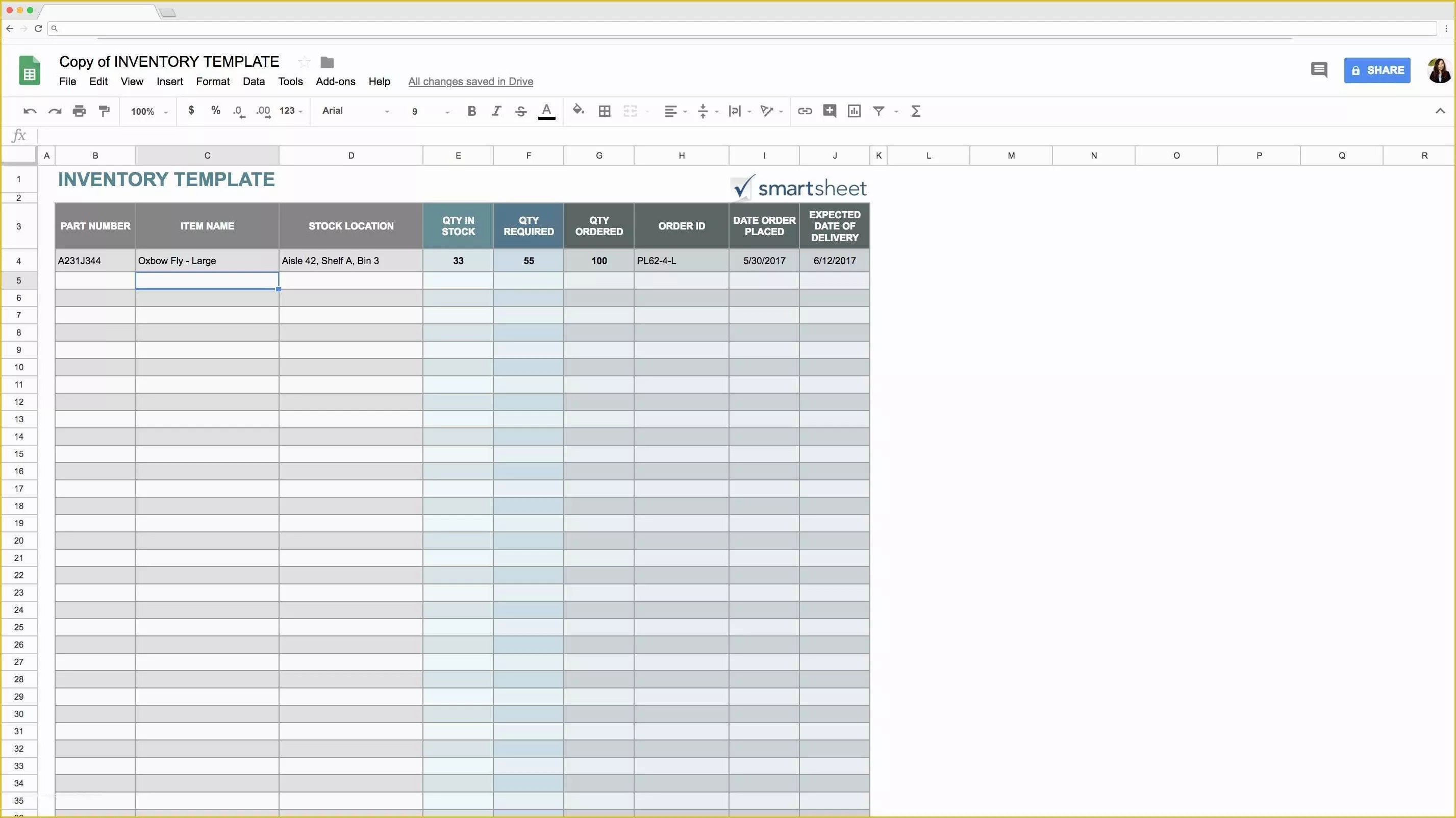 Free Google Sheets Templates Of Free Inventory Spreadsheet Template