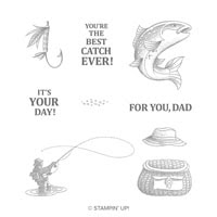 Best Catch Cling Stamp Set Best Catch Cling Stamp Set