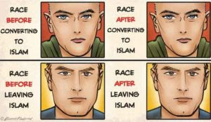 I Became White After I Left Islam?