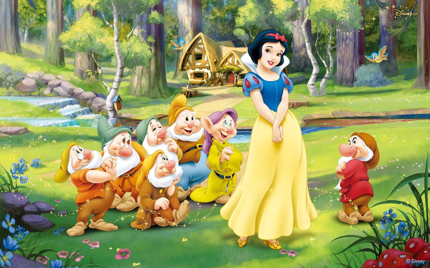 Snow White and Seven dwarfs