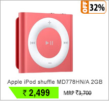 Apple iPod shuffle MD778HN/A 2GB