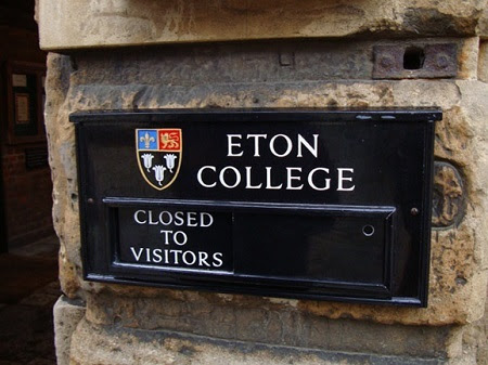 Trường nội trú Eton nổi tiếng của nước Anh.