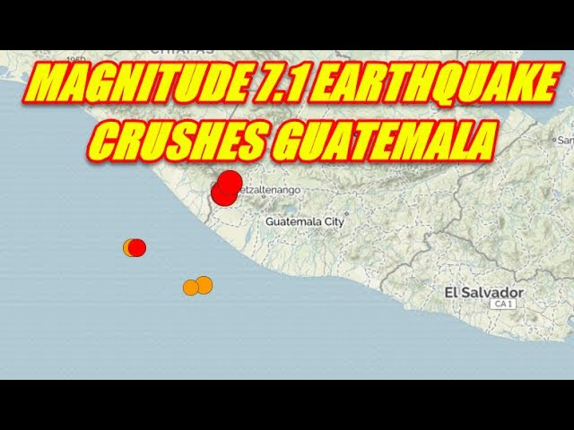 BREAKING NEWS - MAGNITUDE 7.1 EARTHQUAKE GUATEMALA  Sddefault