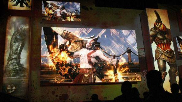 The violent game 'God of War Ascension”