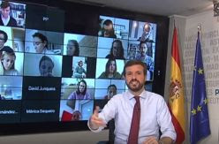 Pablo Casado lleva veinte días sin someterse a las preguntas de los periodistas en una rueda de prensa