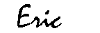 Eric Dany signature graphic