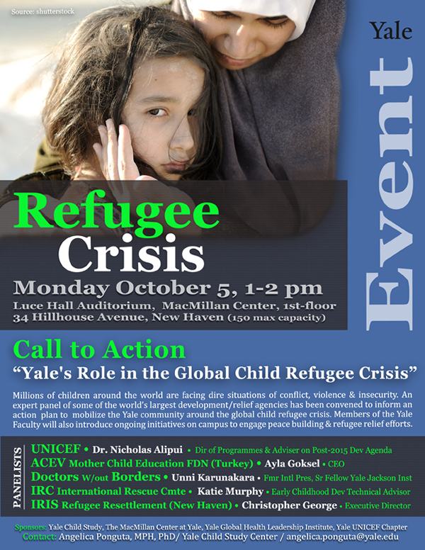 Yale's Role in the Global Child Refugee Crisis