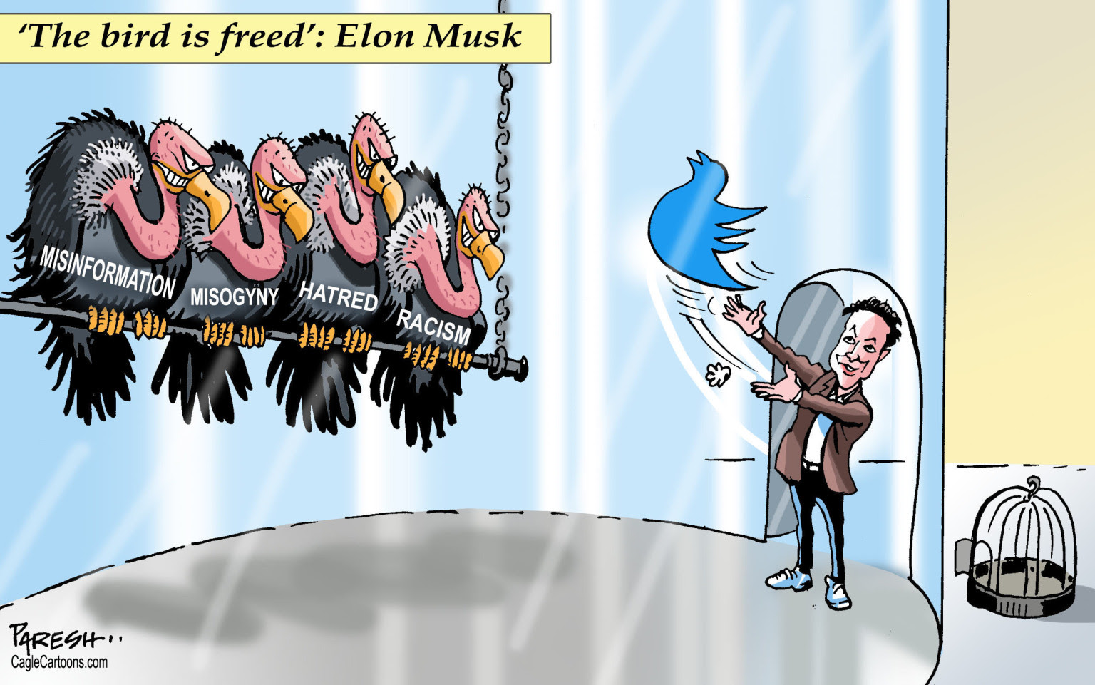 Musk makes Twitter a Pay To Play Propaganda platform