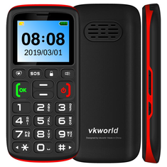 Vkworld Z3 1000mAh FM Vibração Dual SIM Card Senior Phone