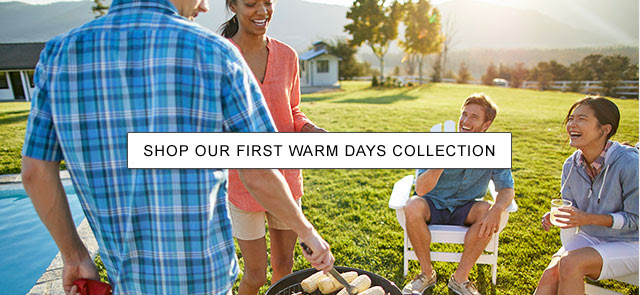 Shop our first warm days collection.
