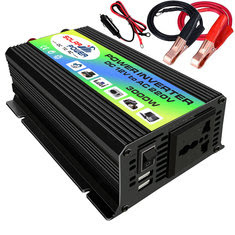 3000W DC 12V to AC 220V Inverter USB Charger Converter