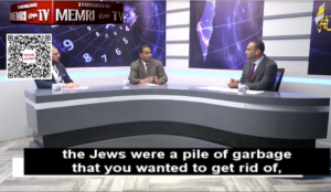 ‘Palestinian’ historian: Jews were ‘pile of garbage’ that Europe ‘dumped’ on ‘the neighbors you hate – the Muslims’