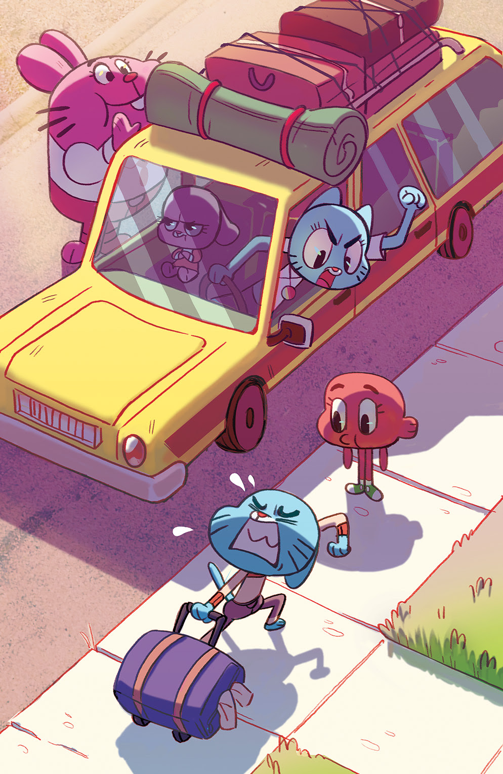 THE AMAZING WORLD OF GUMBALL #3 Cover B by Christina Chang