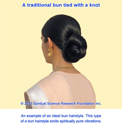 Best bun hairstyles – the traditional bun with a knot