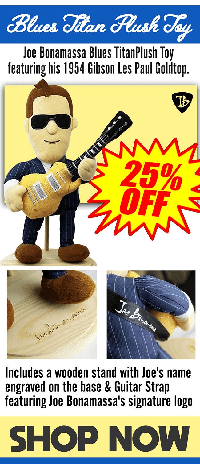 25% Off The JB Blues Titan Plush Toy!