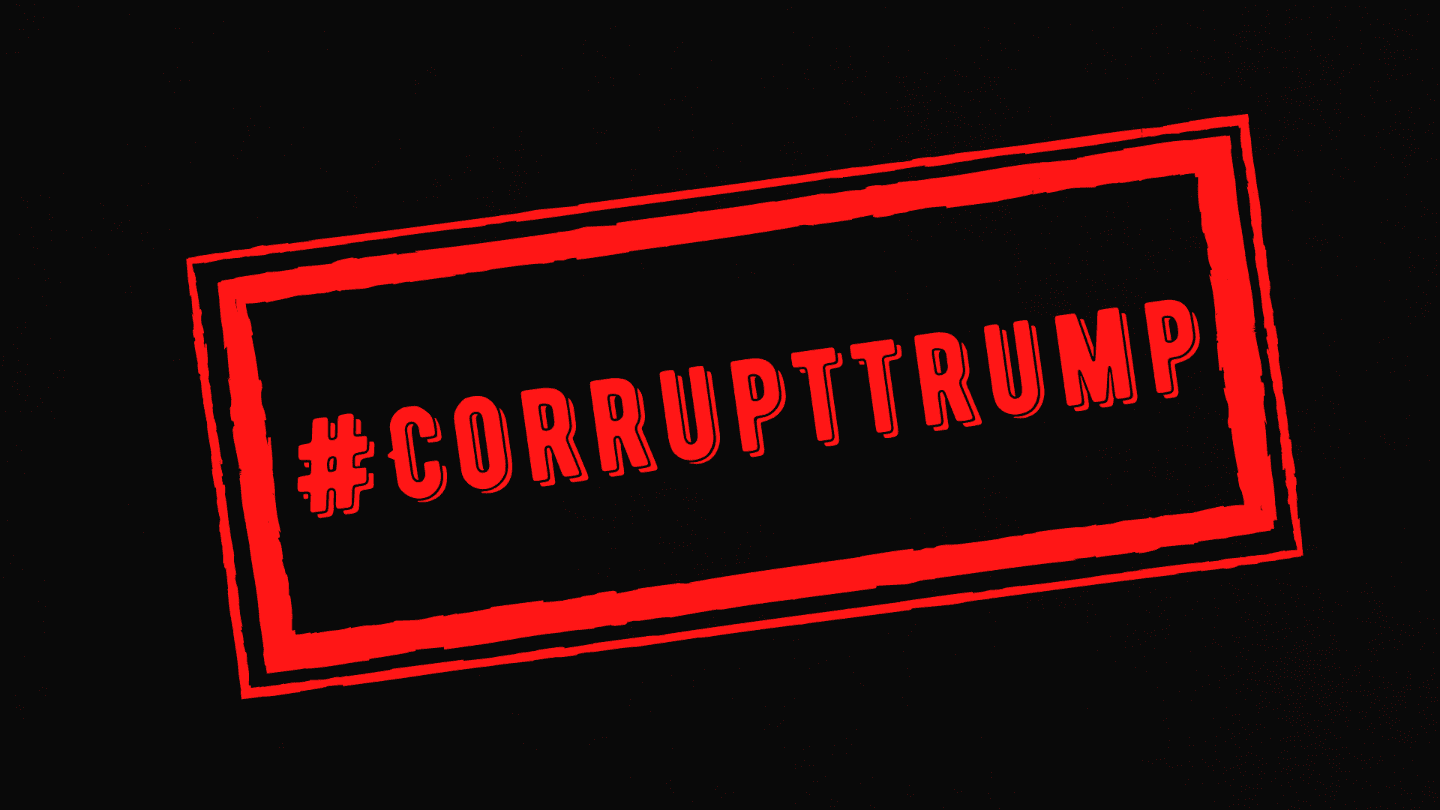 In case you missed it … New website tracking Trump's corruption
