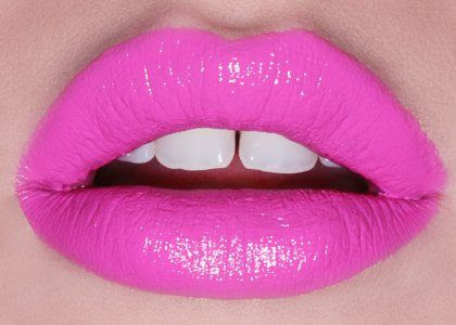 Image result for bright pink lipstick