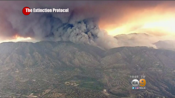 Santa Clarita area fire grows to more than 22,000 acres, as temperatures soar Ca-fire-sc