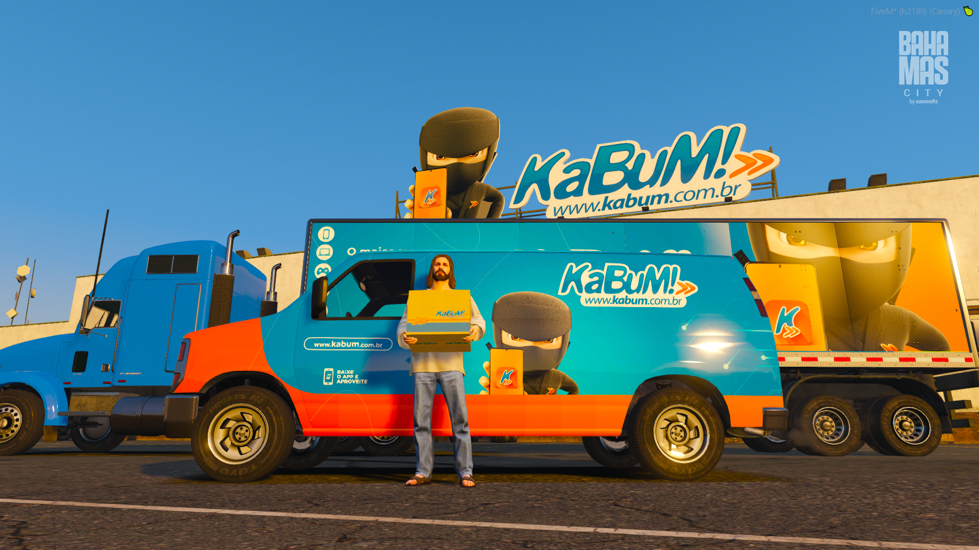 kabum faz ação comercial dentro do maior game do mundo