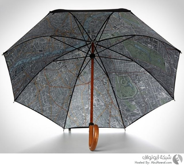 مظلة تحتوي على خارطة مفصلة لمدينة لندن لعدم فقدان مكانك في الأيام الماطرة (7 صور) 3_525