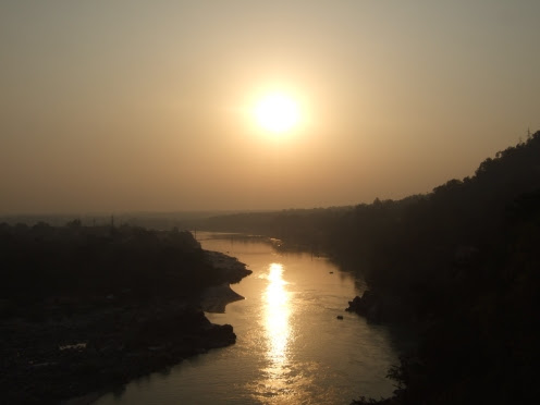 rishikesh sunset
