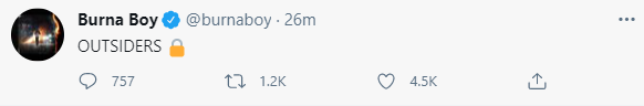 "I