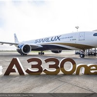 Rolls–Royce Congratulates STARLUX on the Delivery of its 1st A330neo Powered by the Trent 7000