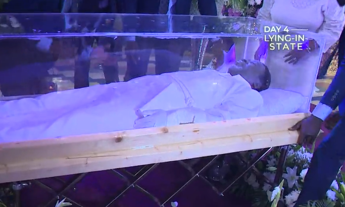 Photos from the Lying-In-State for clergyman, late Prophet TB Joshua