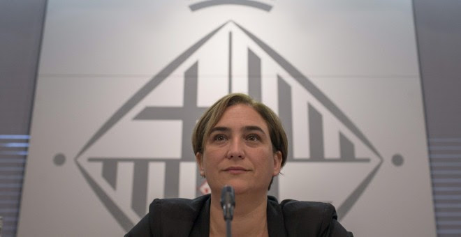 La alcaldesa de Barcelona, Ada Colau. EFE/Alejandro García