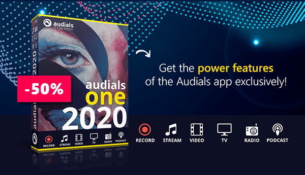 50% Off Audials One 2020 Coupon