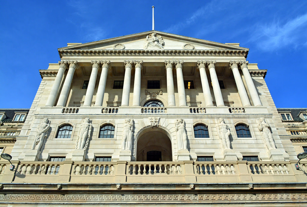 Sede del Banco de Inglaterra en Londres. Foto: Flickr / Images George Rex