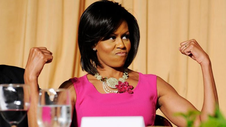 Michelle Obama hizo de su vestimenta protocolar una toma de posición sobre el uso de ropa low cost y de hábitos saludables físicos y alimentarios.